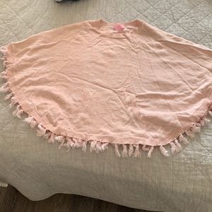 Lilly Pulitzer Girls Poncho Sweater